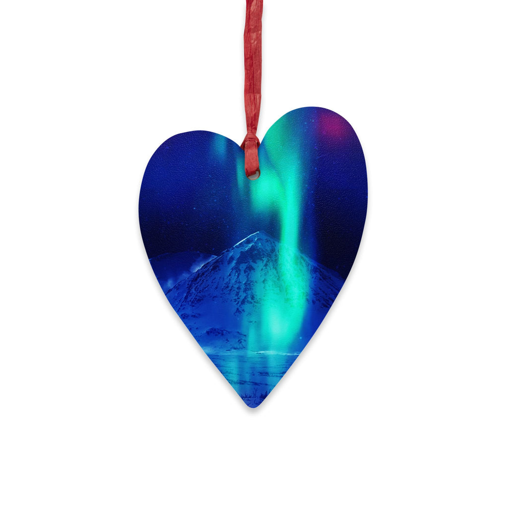 Lighted String Matanuska Dreams Wooden Ornaments