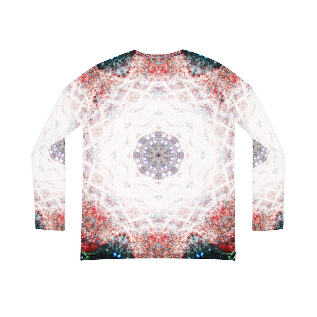 Candy's Yuletide Angel Voices Desires Women's Long Sleeve V-neck Shirt