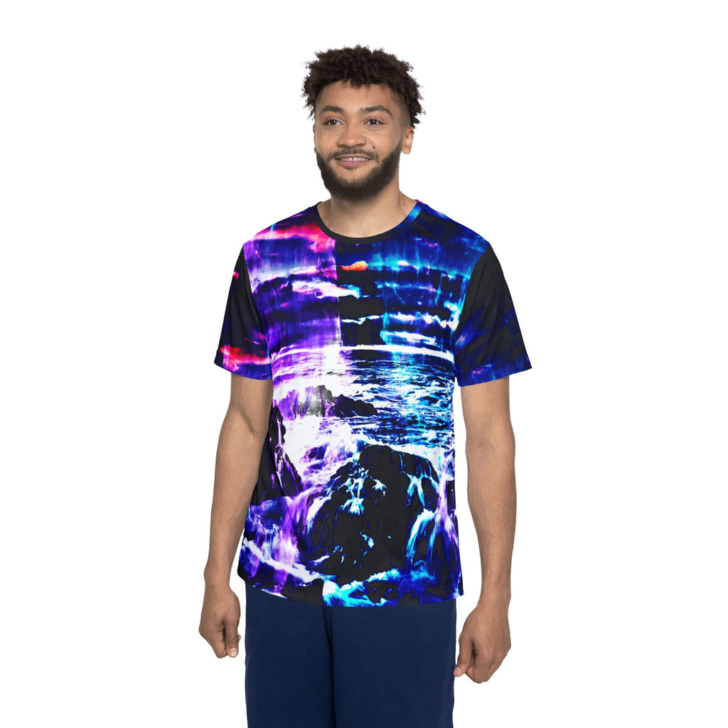 Ad Amorem Amisi Cosmic Falls Dreams Men's Sports Jersey