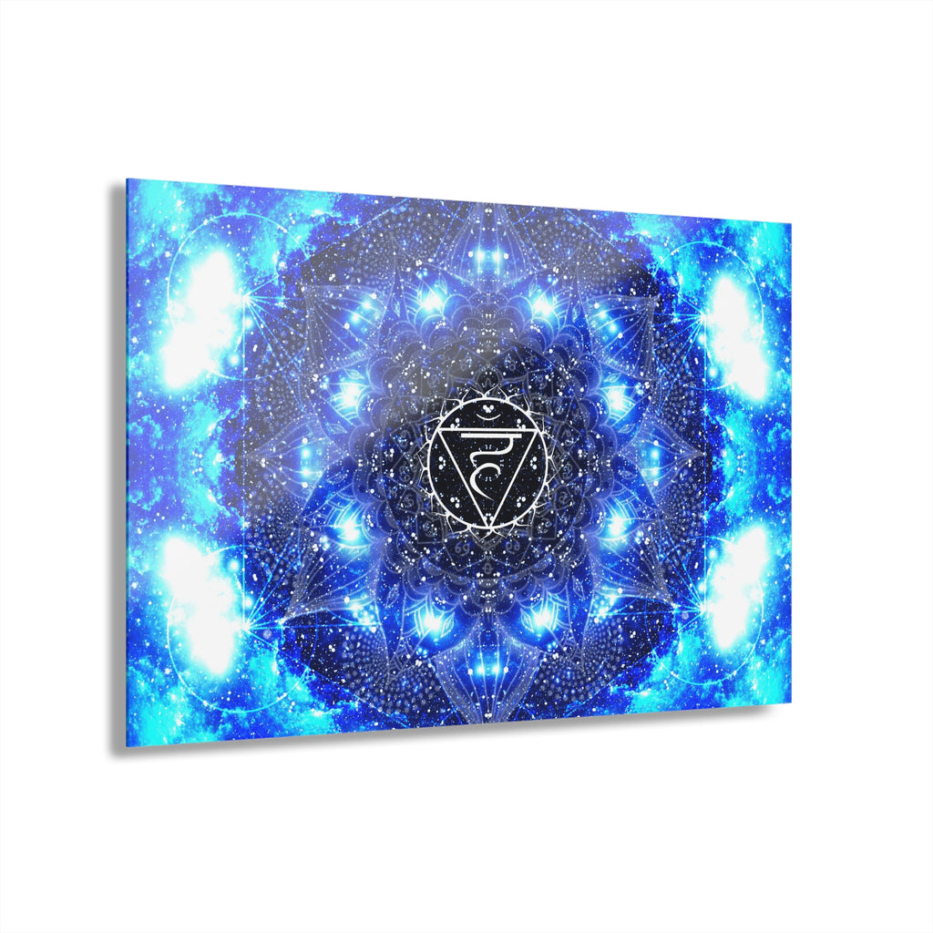 Vishuddi Meditations Acrylic Print (French Cleat Hanging)