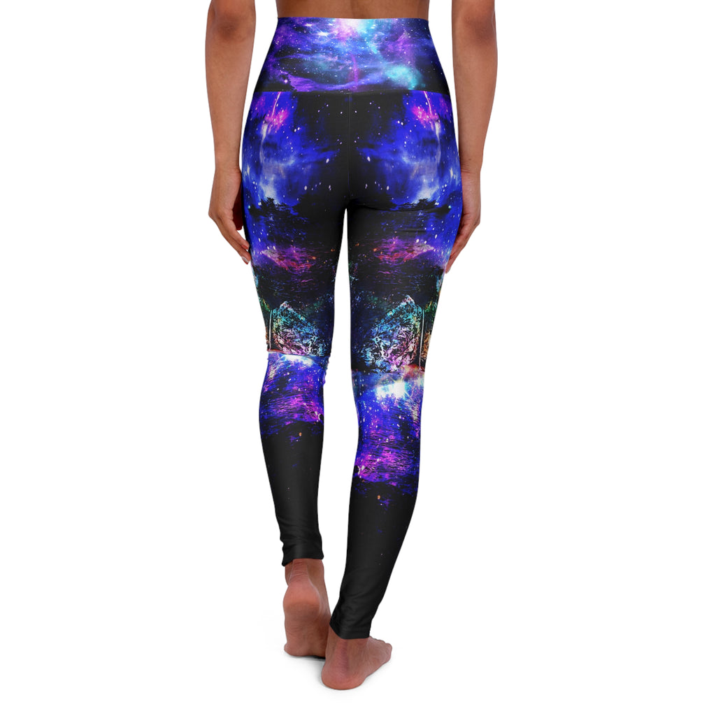 Mystic Hideaway Cove Dreams High Waisted Yoga Leggings