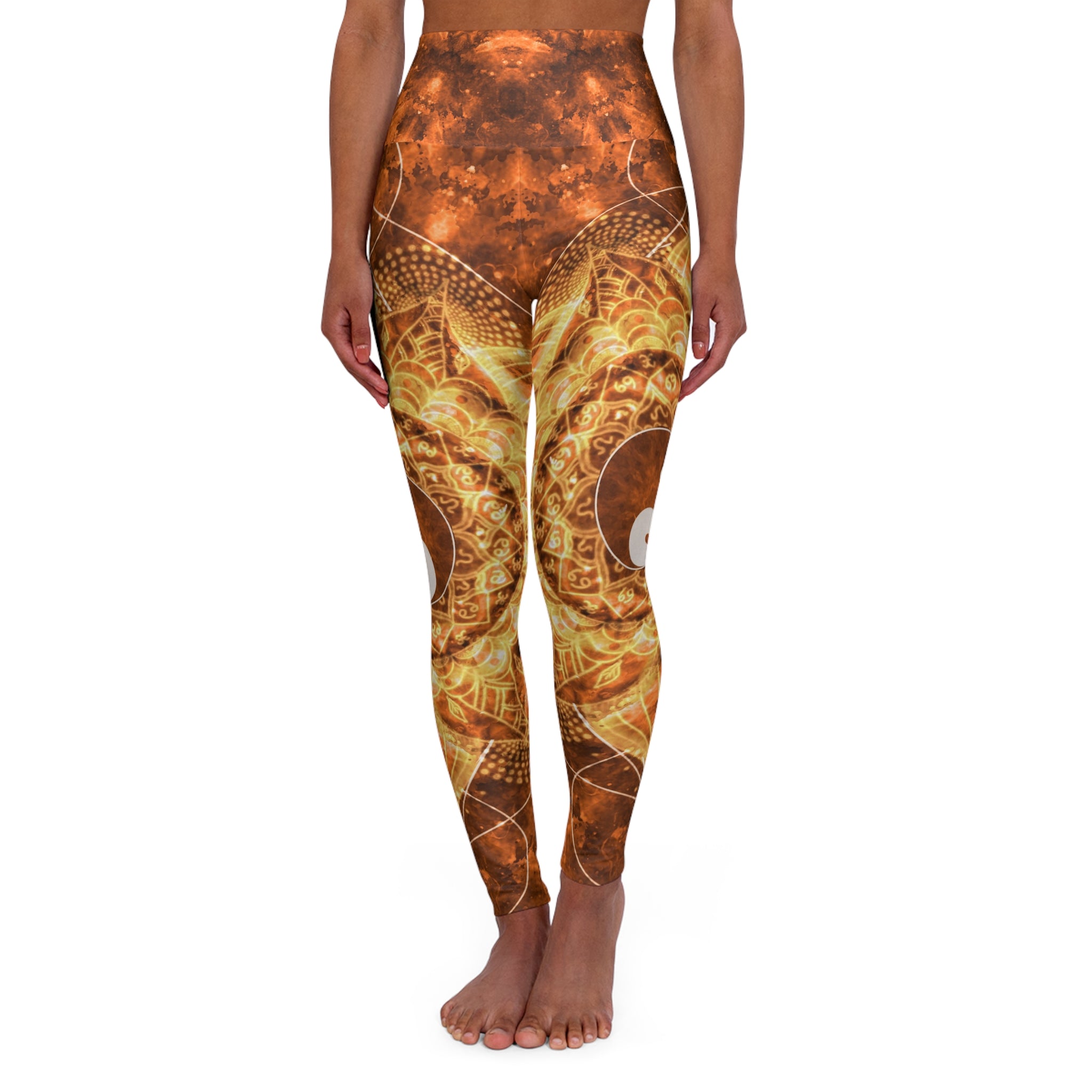 Svadisthana Yin Yang Meditations High Waisted Yoga Leggings