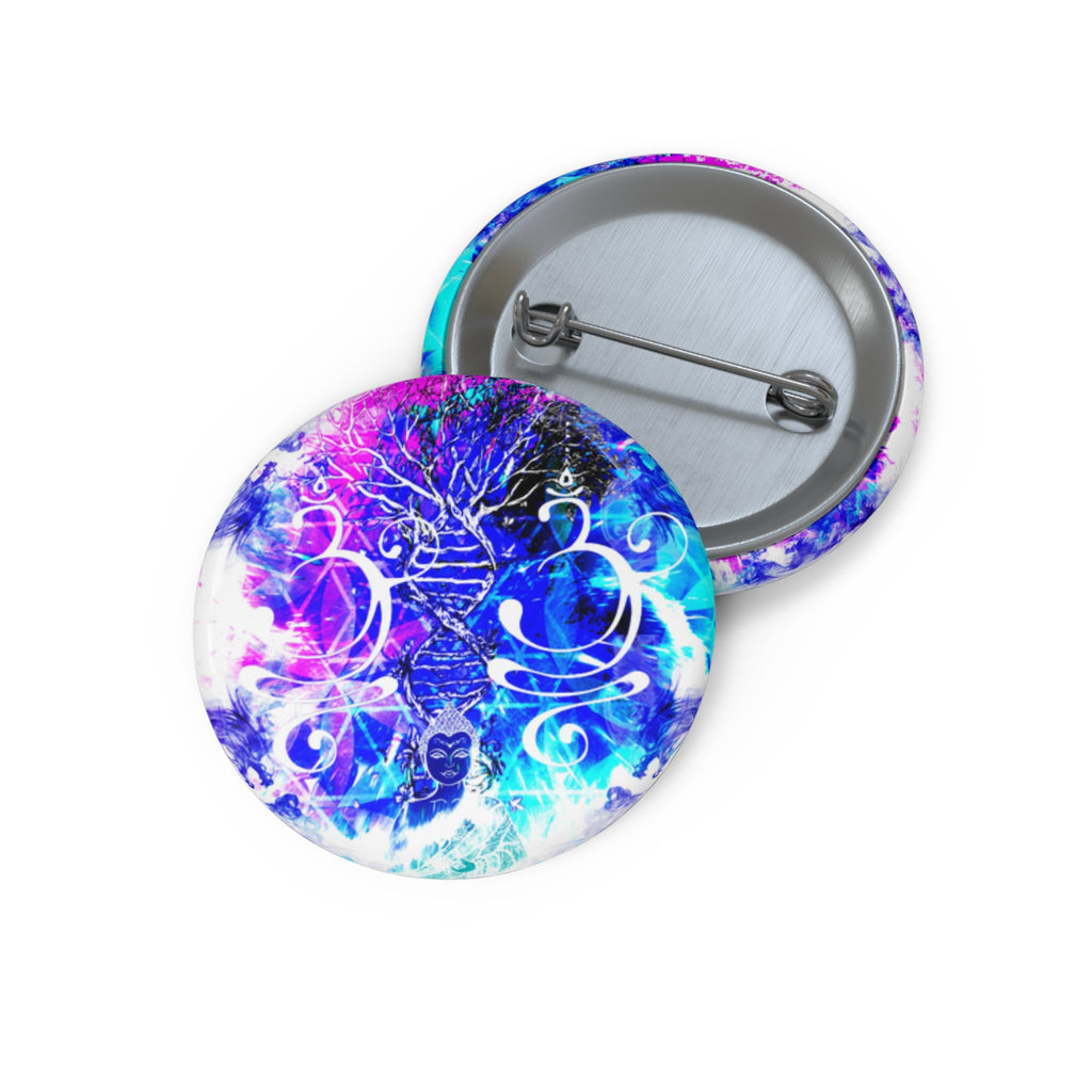 Creation's Buddha Meditations Pin Buttons