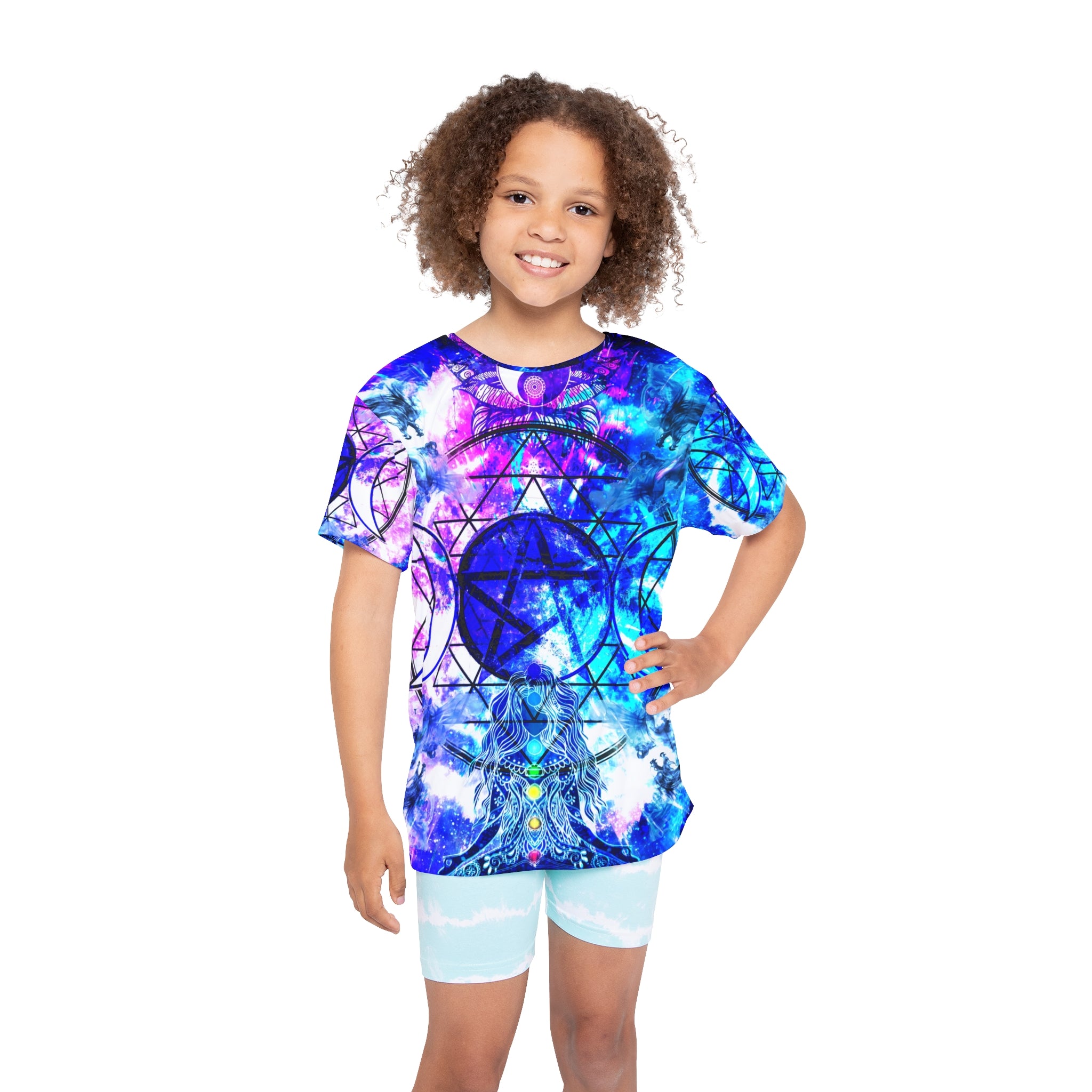 Creation's Magical Awakening Meditations Kids Sports Jersey