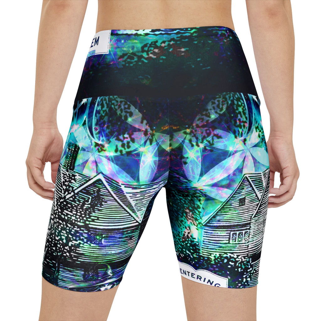Katerina's Now and Forever Salem Witch Meditations Women's Workout Shorts