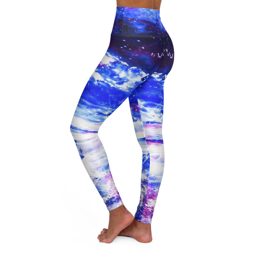 Lover's Dancing Sea Dreams High Waisted Yoga Leggings