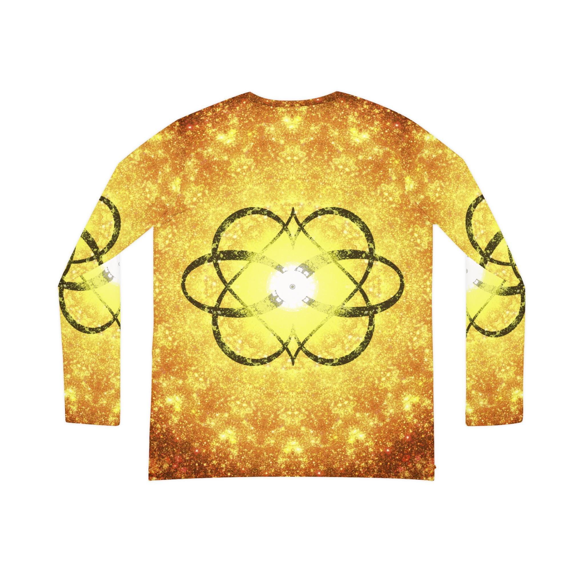 Katerina's Autistic Gold Infinity Desires 2024 Long Sleeve V-neck Shirt