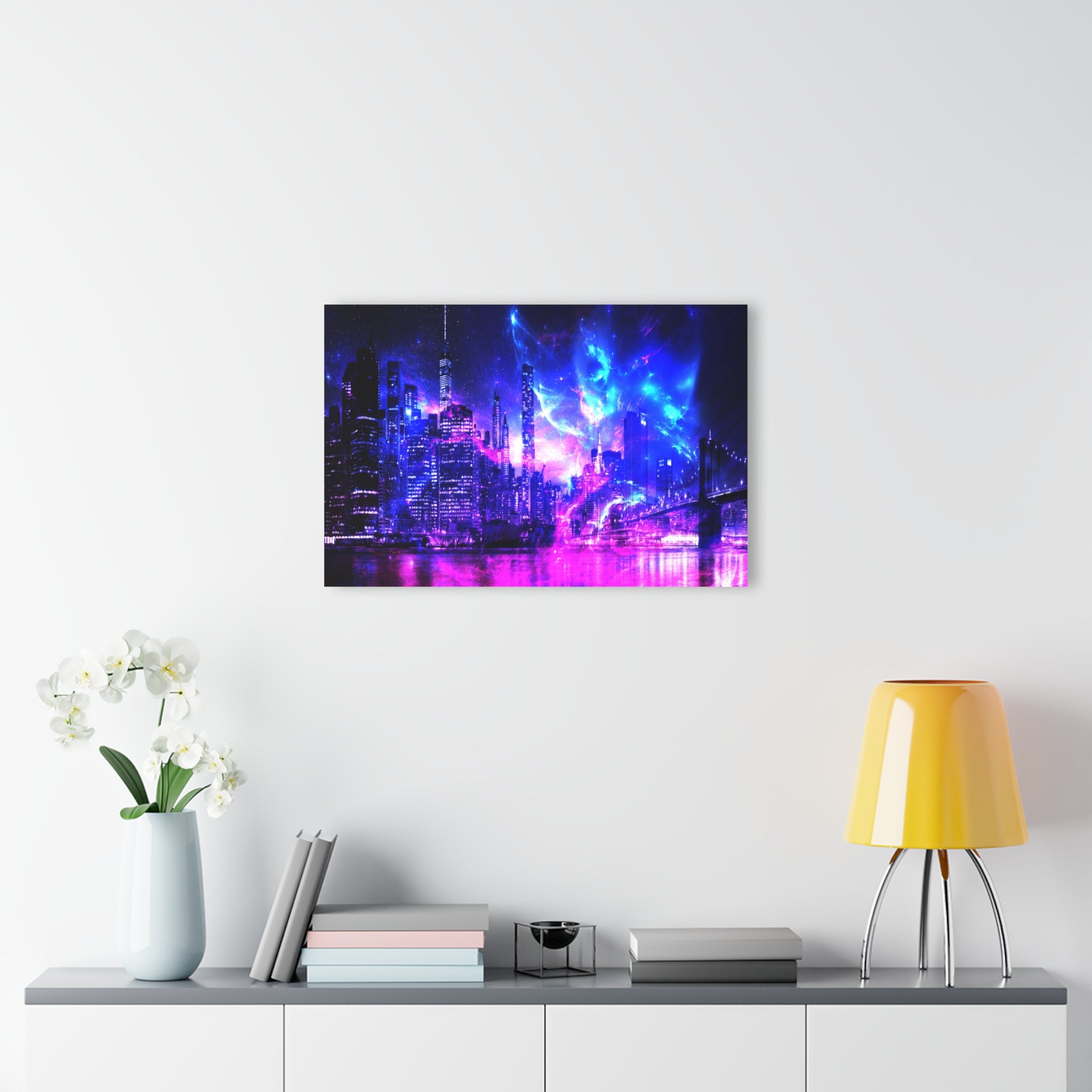 Amethyst New York Dreams Acrylic Prints (French Cleat Hanging)