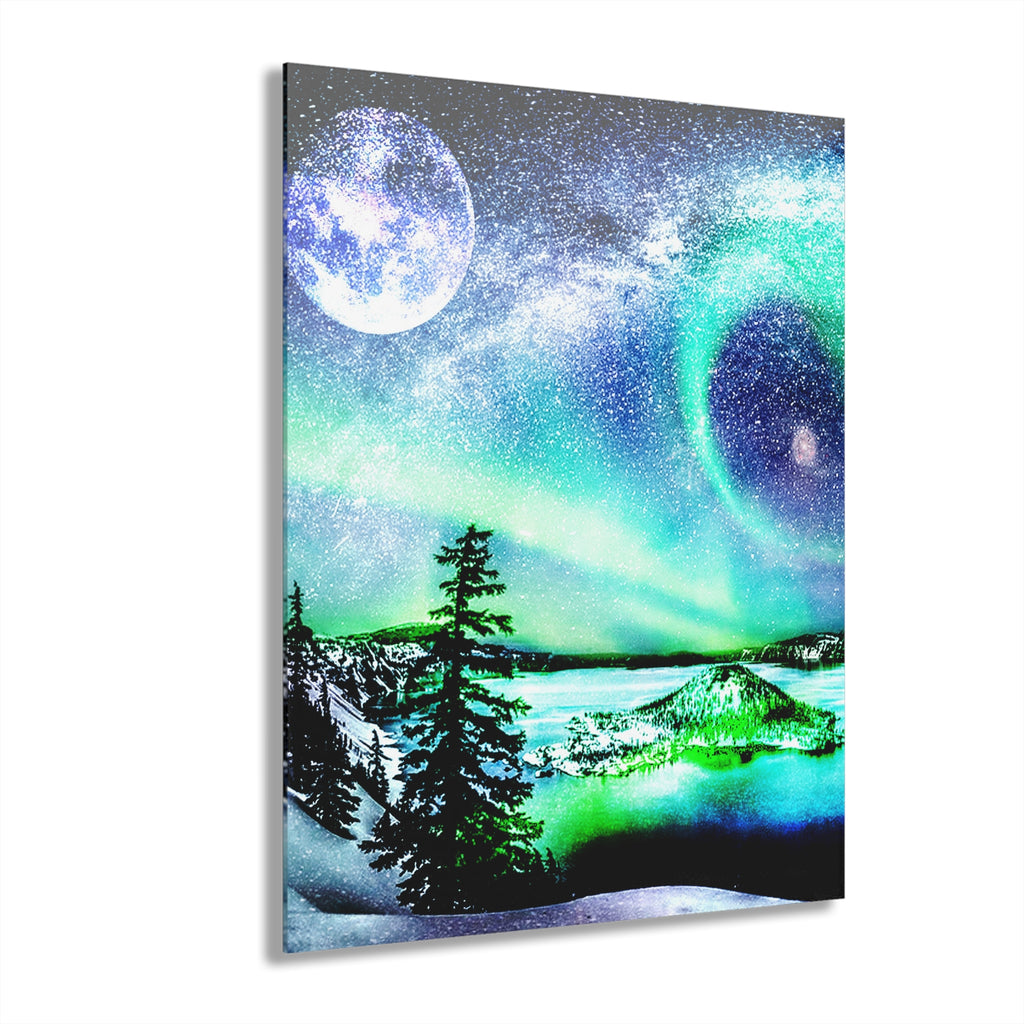 Katerina's Noel Yule Night Dreams Acrylic Prints (French Cleat)
