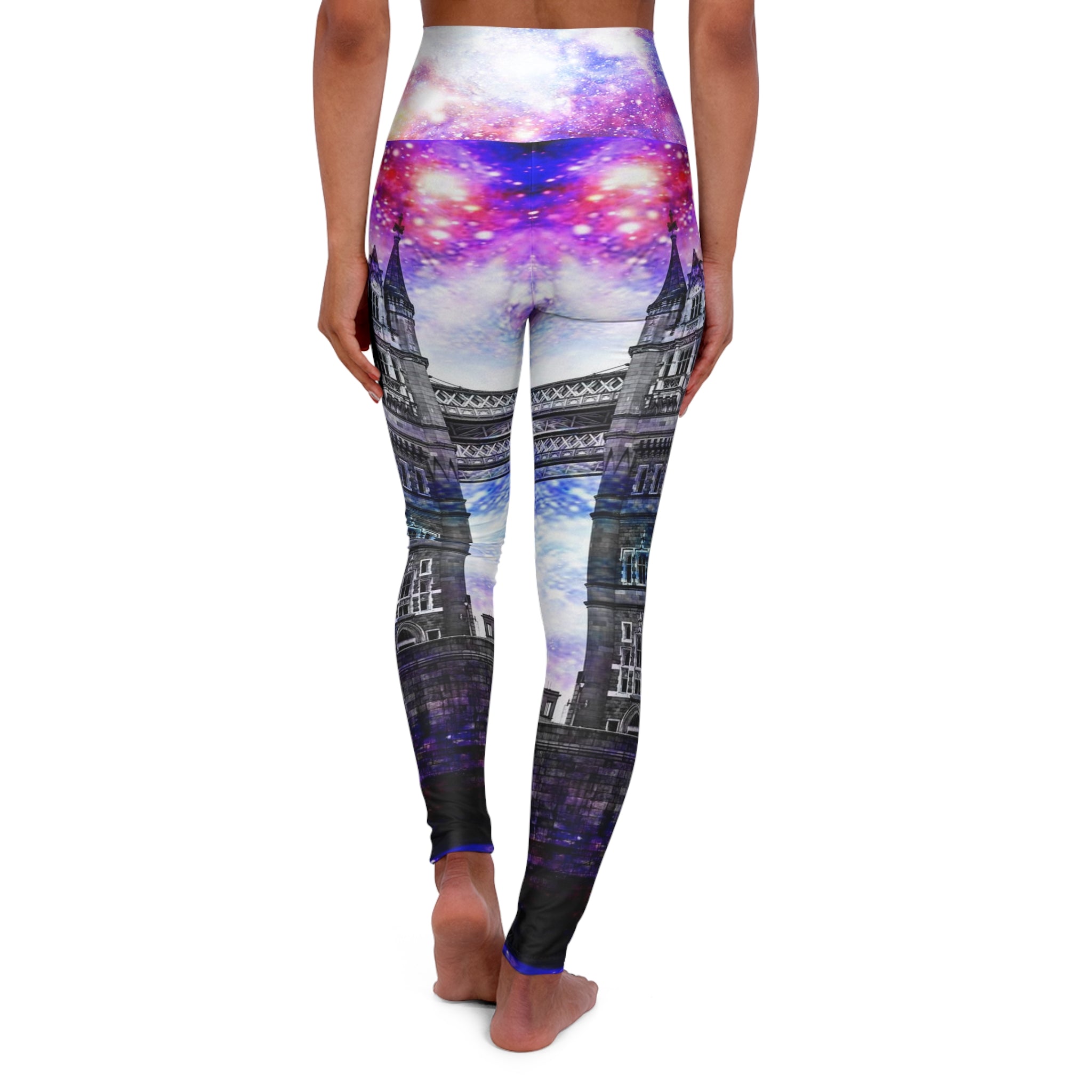 Rainbow Universe London Dreams High Waisted Yoga Leggings