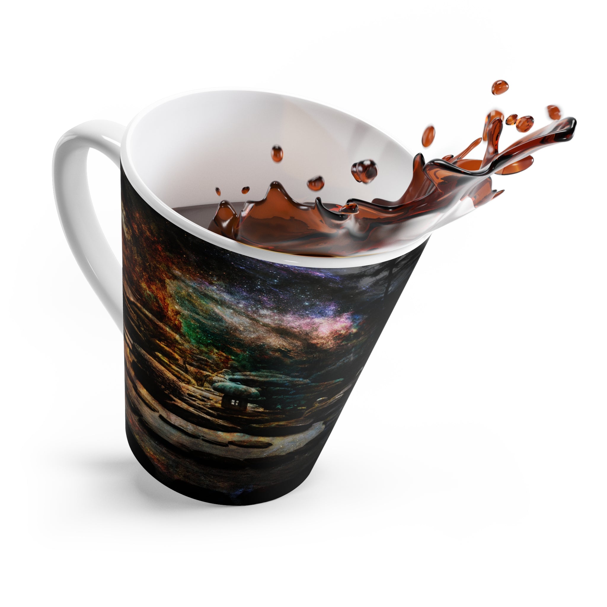 Breathe Again Transcendent Serenity Dreams Latte Mug