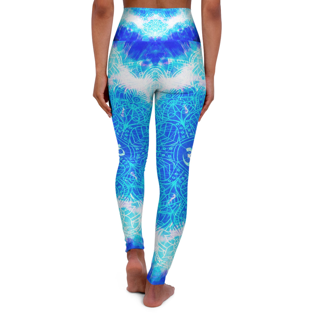 Amen Jin's Blue Sun Om Meditations Yoga Leggings