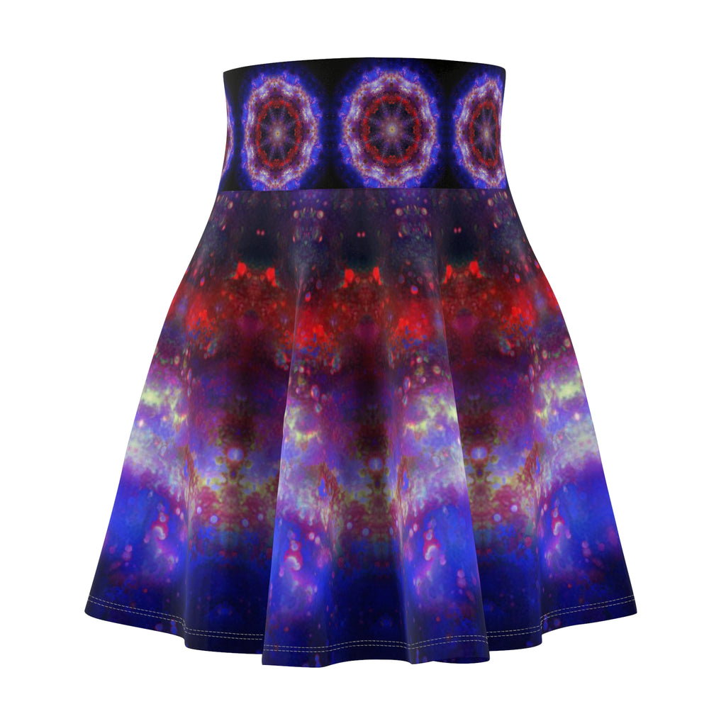 Spirited Marie My Telescope Desires  Women's Skater Skirt