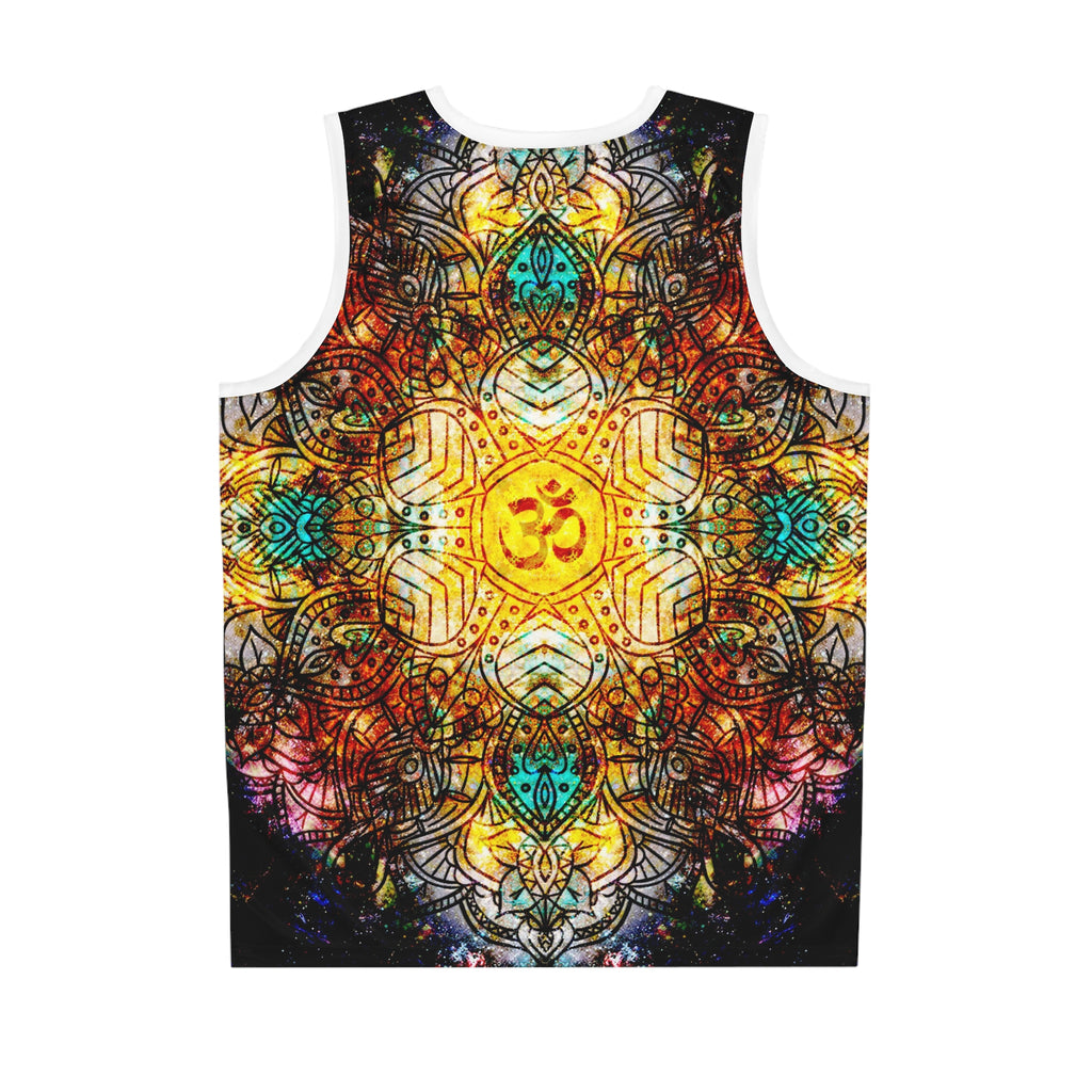 Amen Jin's Breathe Again Om Meditations Basketball Jersey