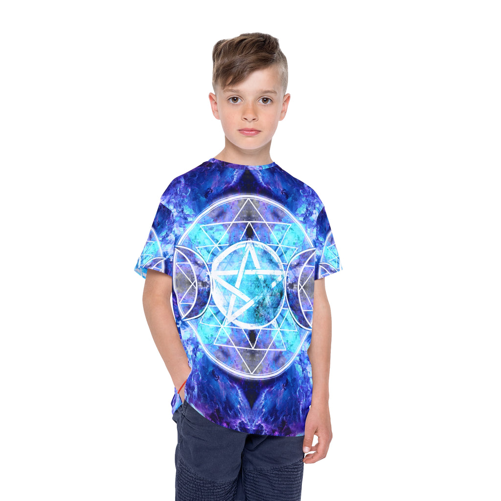 Amen Jin's Dragon's Gate Triple Goddess Meditations Kids Sports Jersey