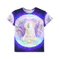 Amen Jin's As the Dark Against My Halo Stillness Meditations Kids Sports Jersey