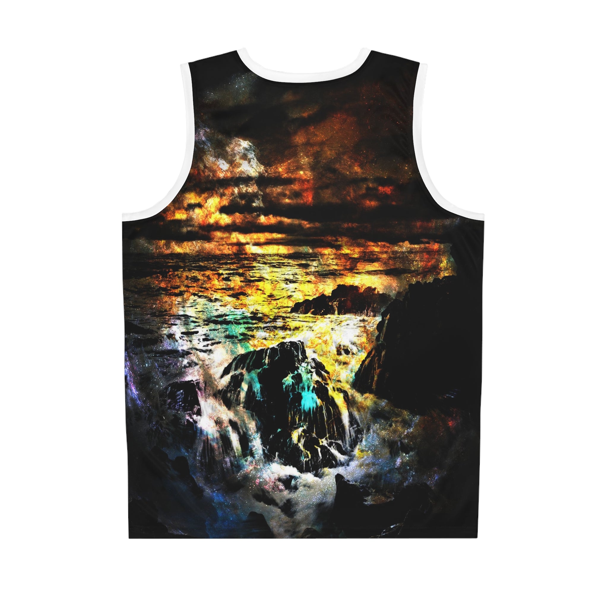 Breathe Again Cosmic Falls Dreams Basketball Jersey