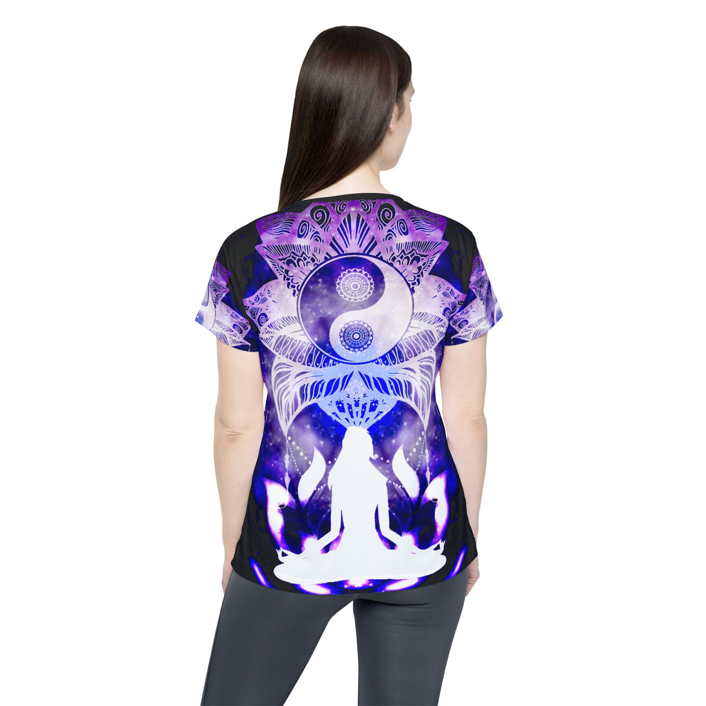 Katerina's We Will Go Home Lotus Meditations Women's Sports Jersey