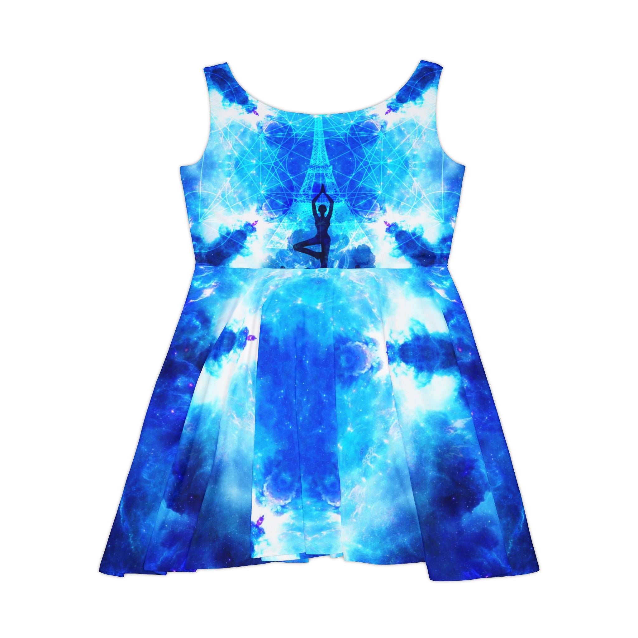 Amen Jin's Mandala of Dragon Fire Parisian Meditations Women's Skater Dress