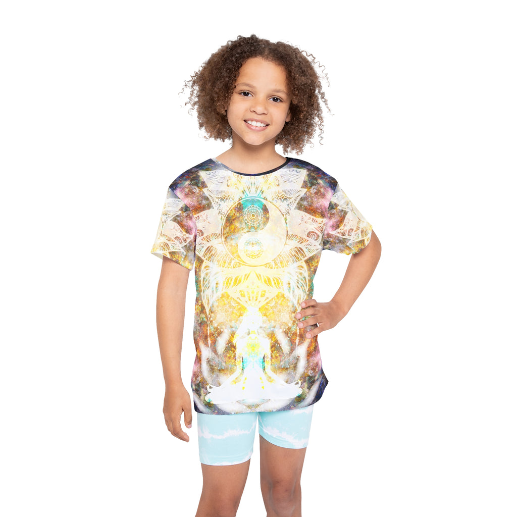 Amen Jin's Breathe Again Lotus Meditations Kids Sports Jersey