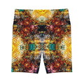 Amen Jin's Desires to Breathe Again Om Meditations Women's Workout Shorts