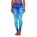 Amethyst Ankh Dreams High Waisted Yoga Leggings