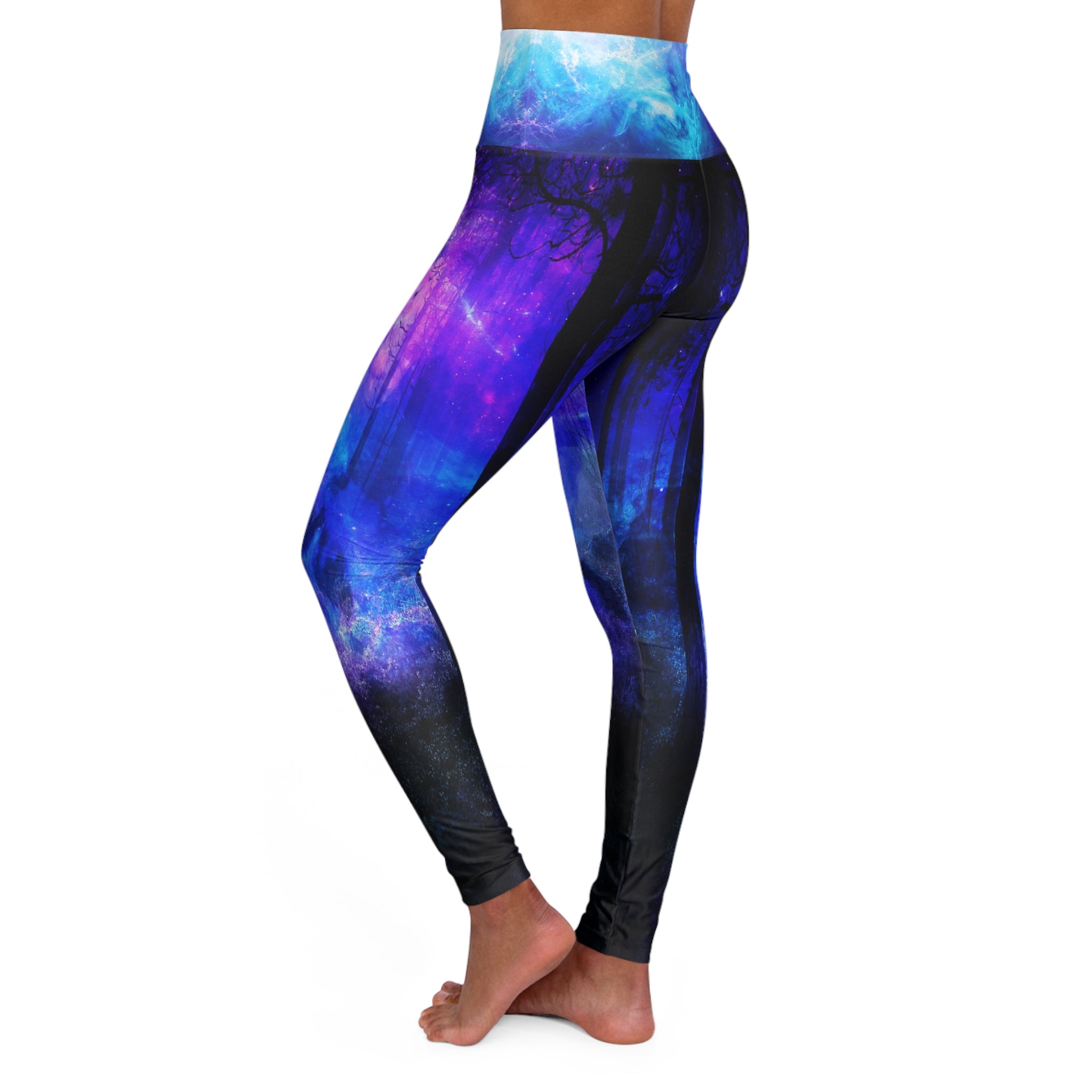 Creation's Heaven Mystic Night Dreams High Waisted Yoga Leggings