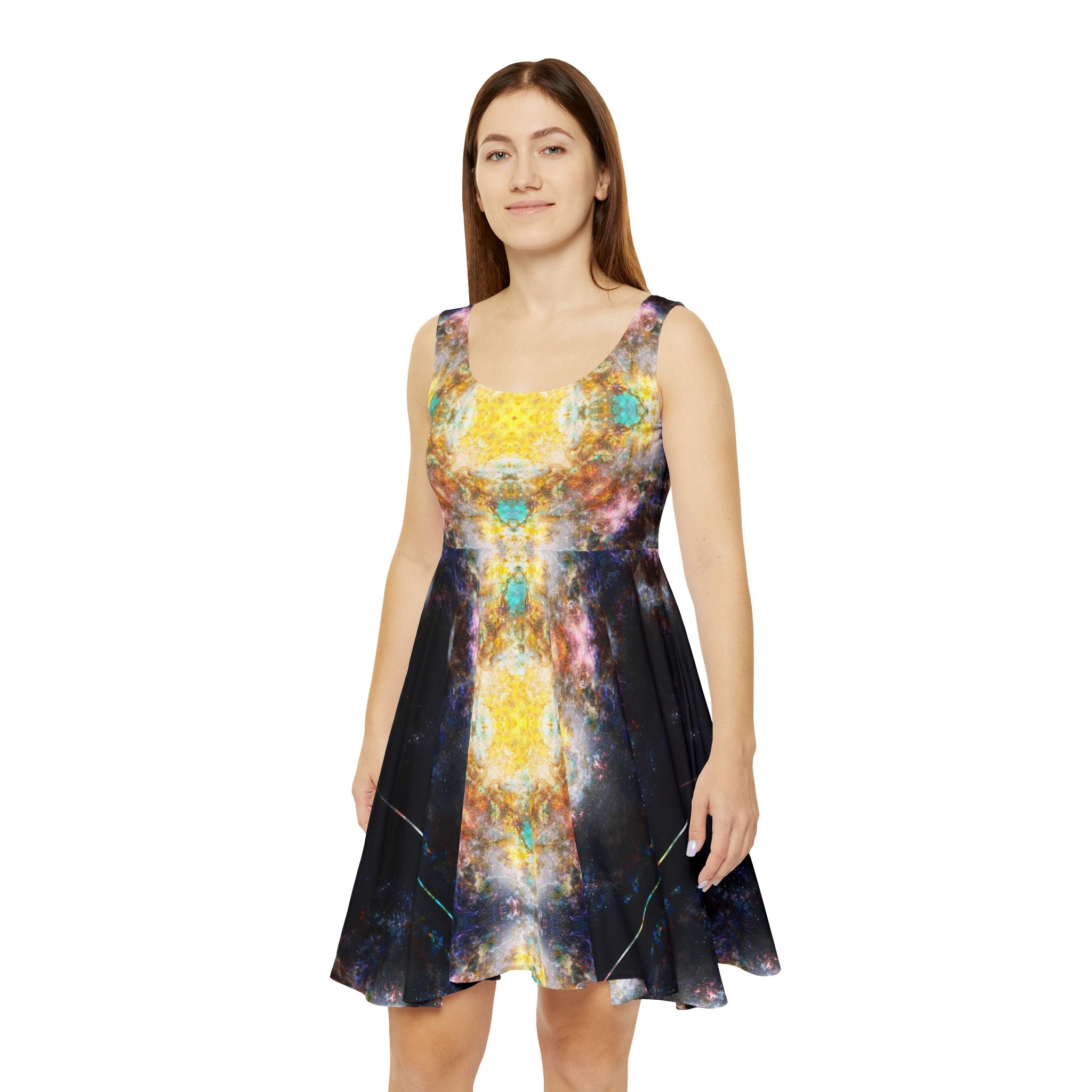 Amen Jin's Desires to Breathe Again Women's Skater Dress