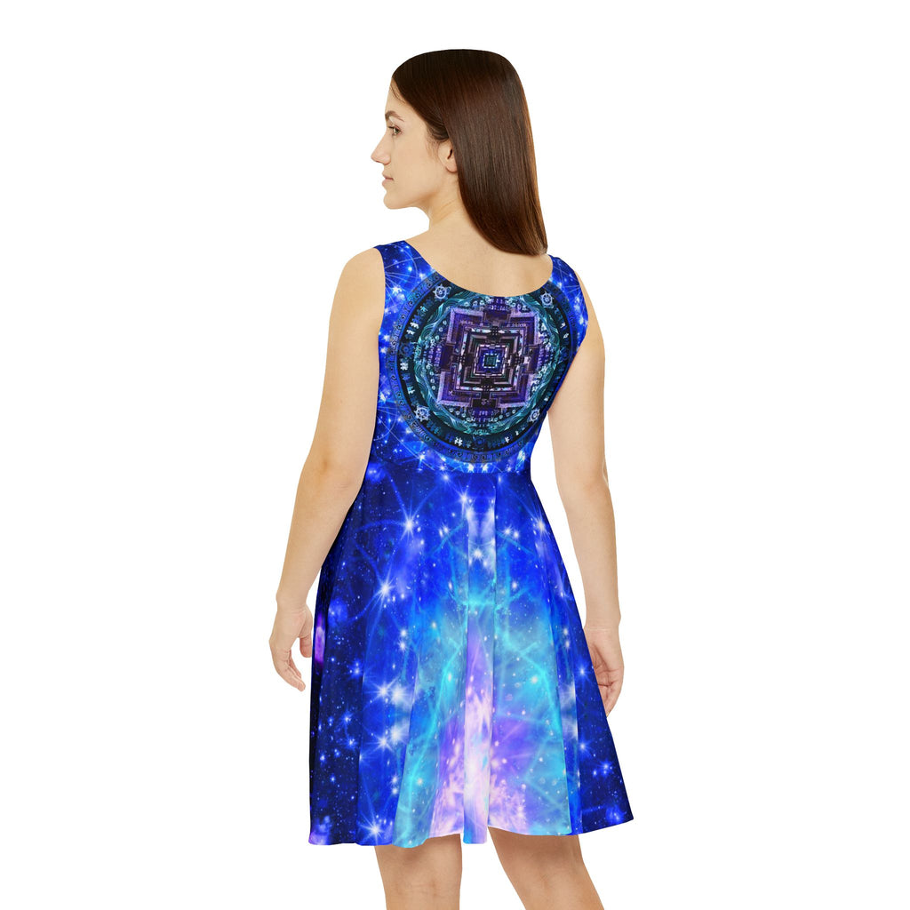 Amen Jin's Katerina's Eros & Psyche Wheel of Time Meditations W Skater Dress