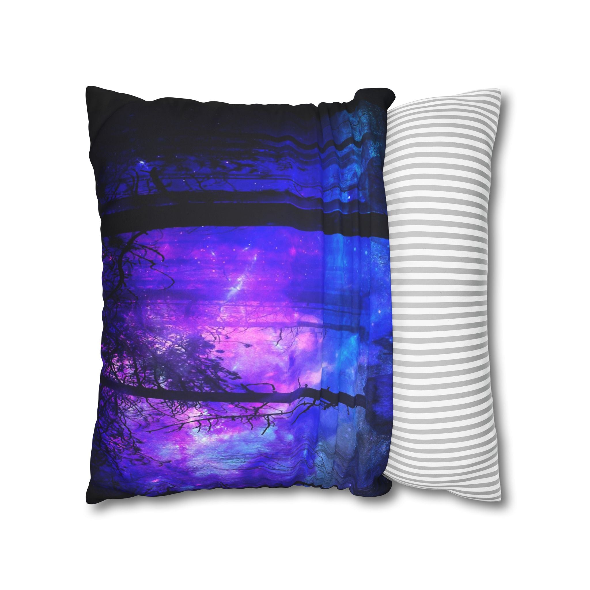 Creation's Heaven Mystic Night Dreams Faux Suede Square Pillow Case