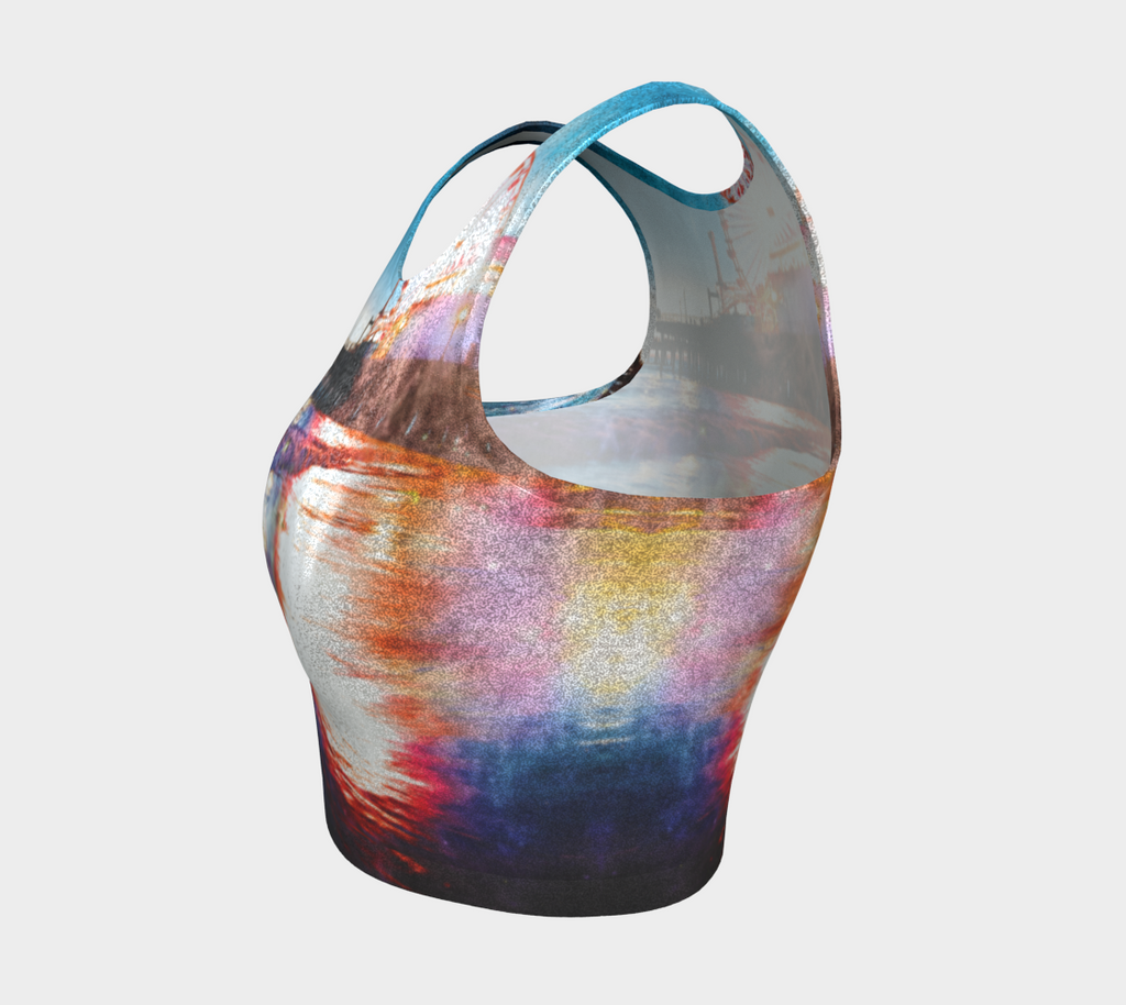 Katerina's Helios Santa Monica Dreams Athletic Crop Top