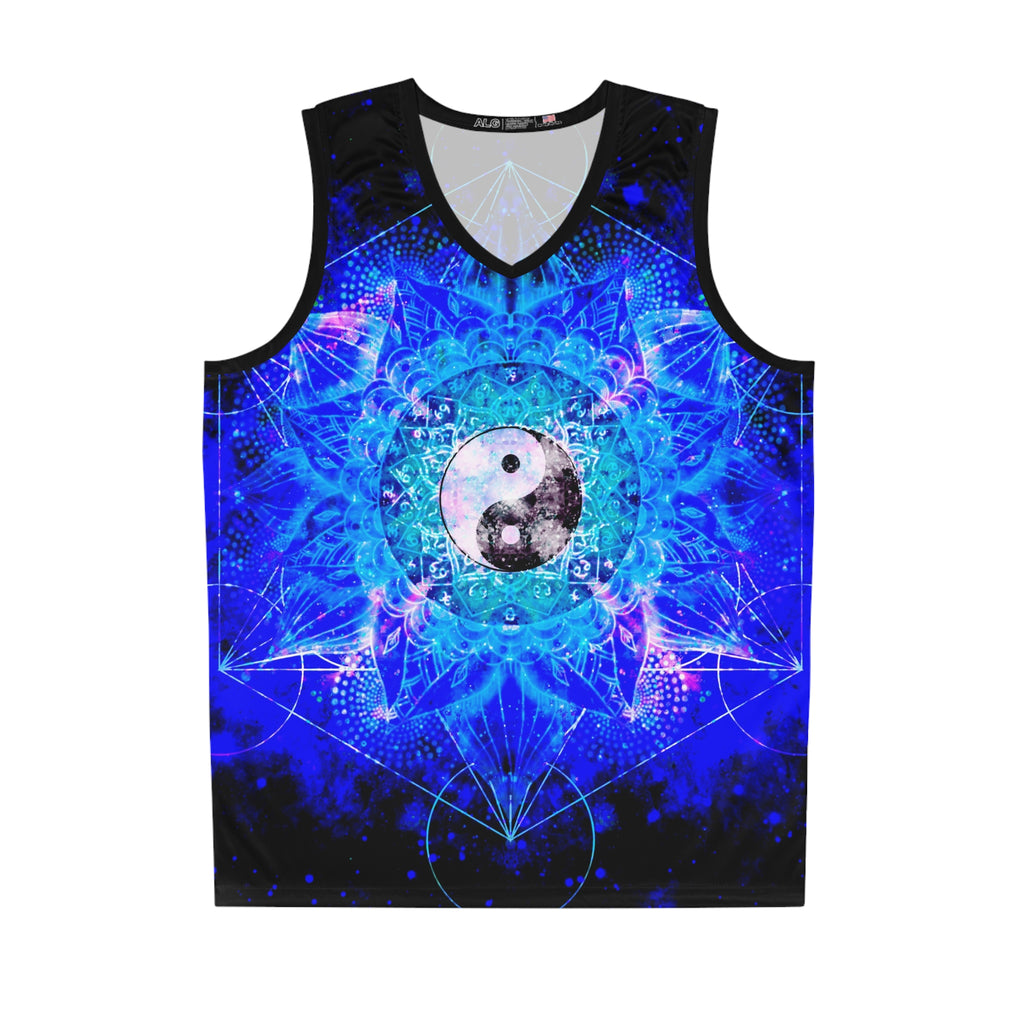 Amen Jin's Memories of Forever Yin Yang Meditations Basketball Jersey