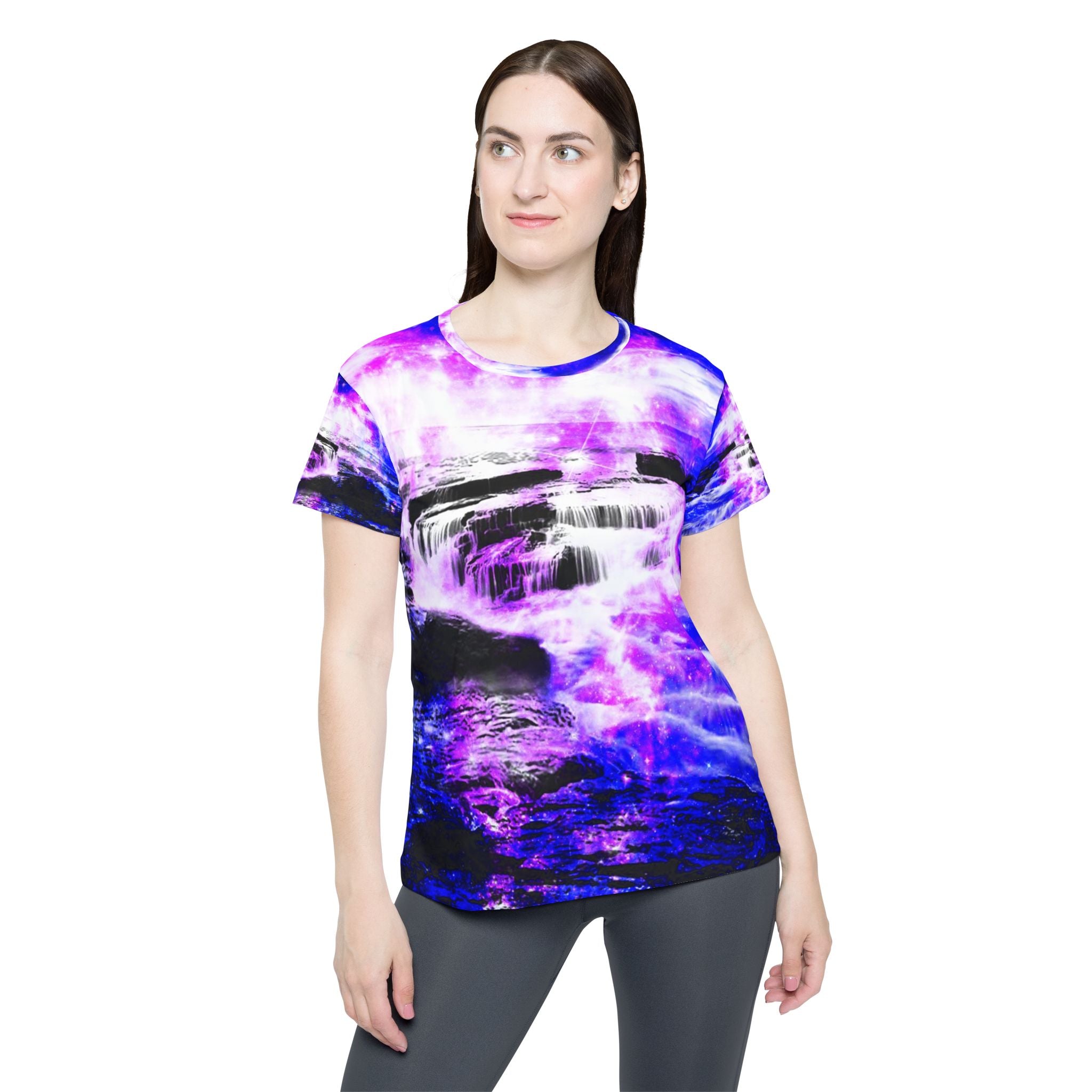 Amethyst Rose Magkical Sea Dreams Women's Sports Jersey