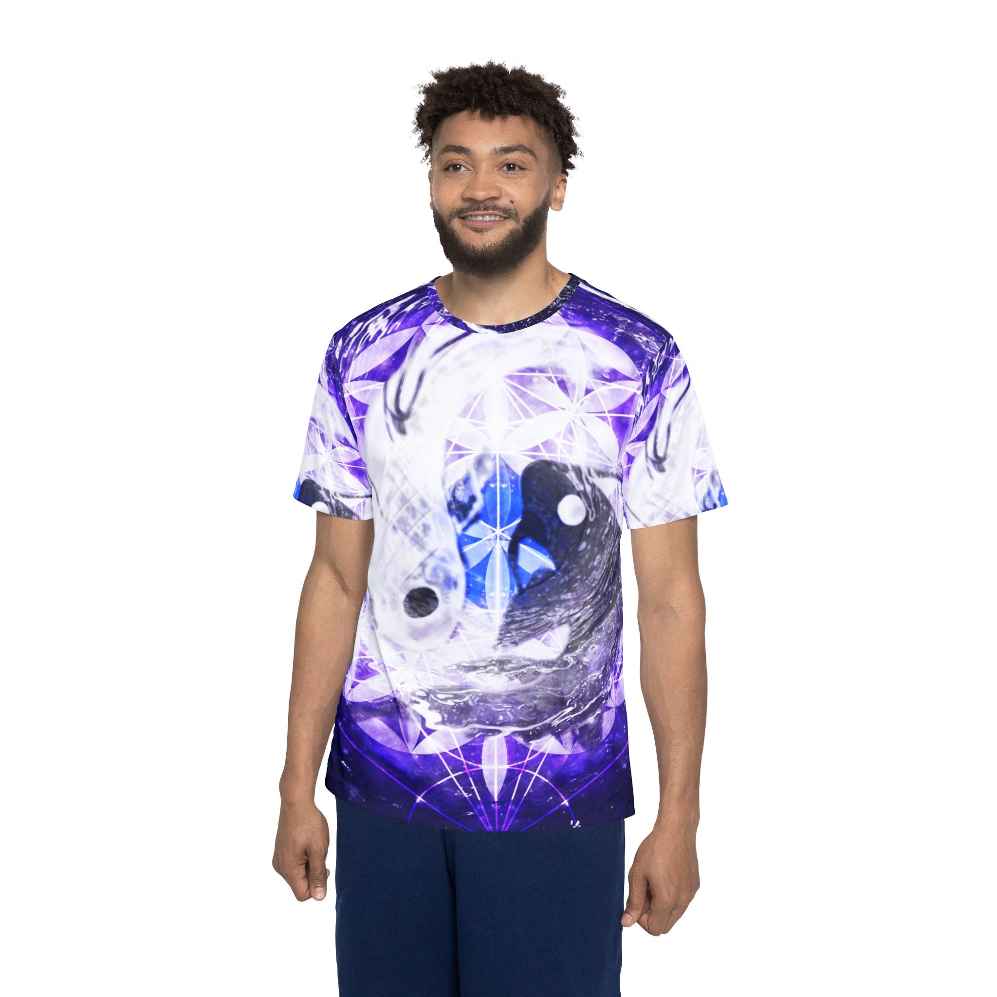 Katerina's We Will Go Home Koi Meditations Men's Sports Jersey