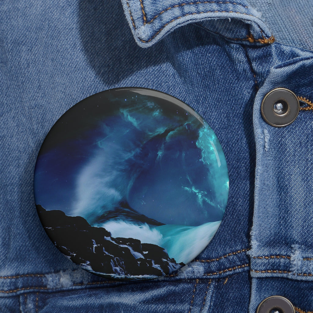 Serenity Bay Dreams Pin Button