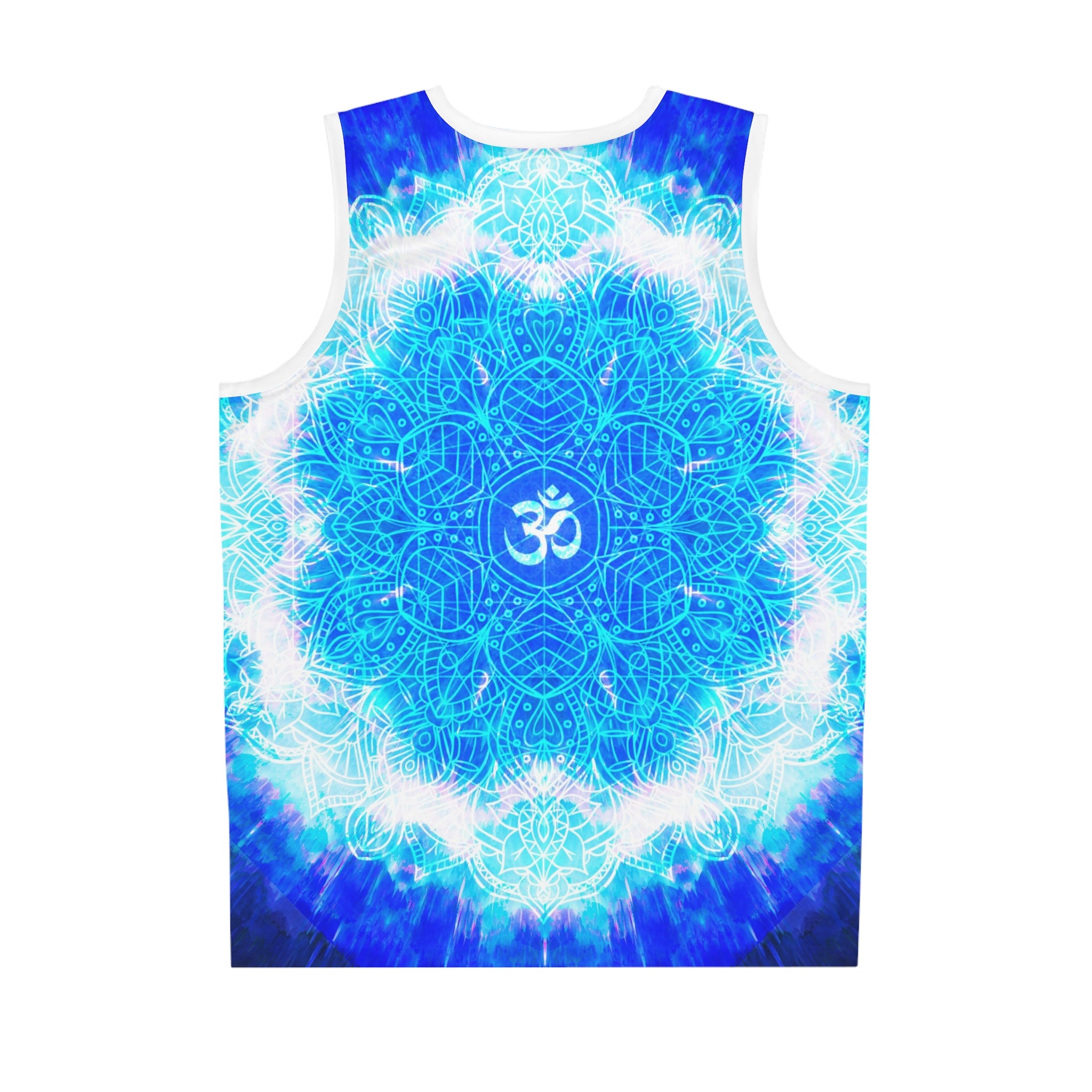 Amen Jin's Blue Sun Om Meditations Basketball Jersey