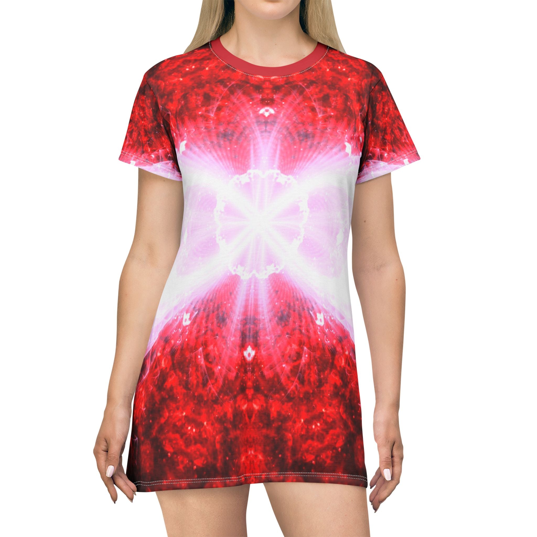 Katerina’s Battle Symphony Red Instead Desires 2022 T-Shirt Dress