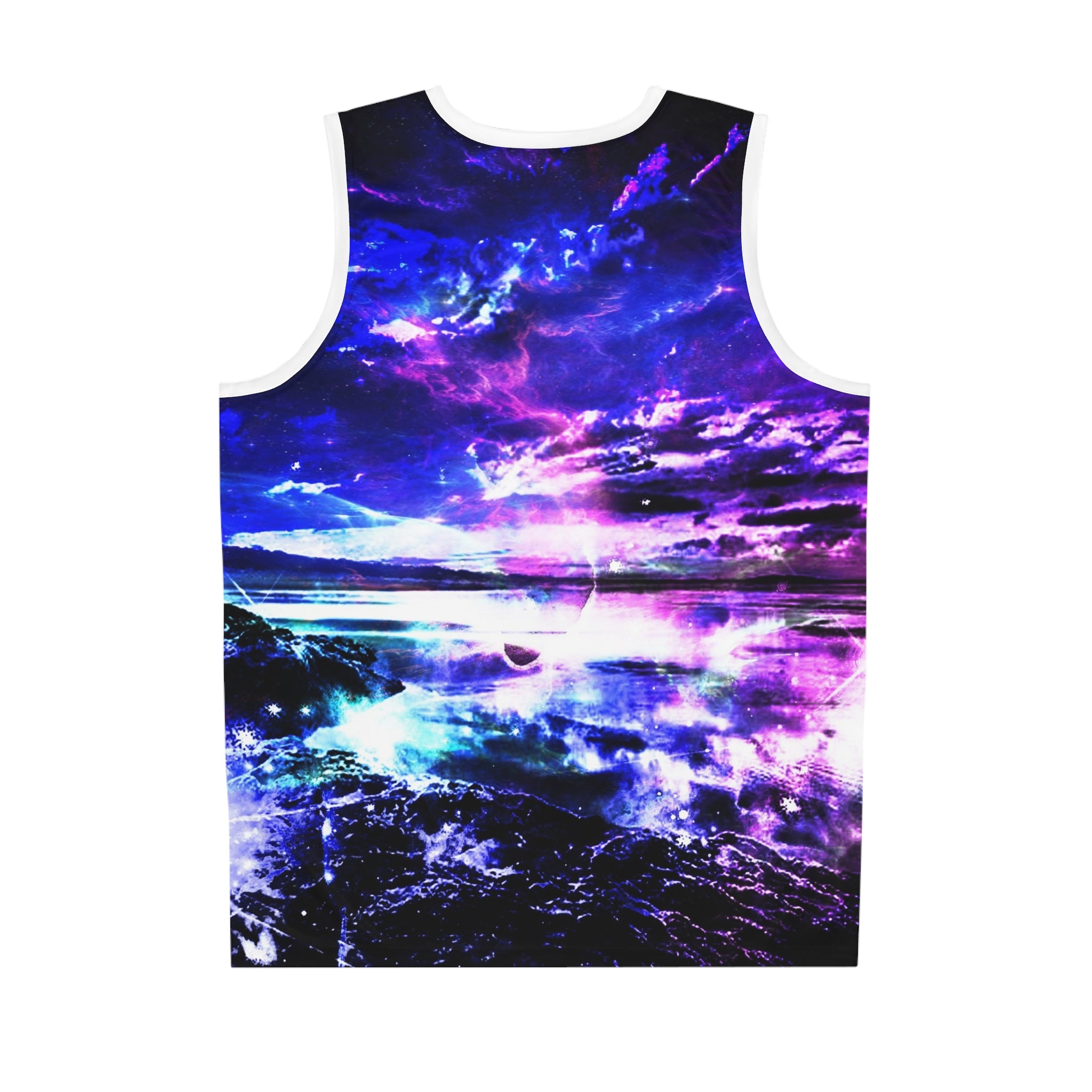 Amethyst Dancing Sea Dreams Basketball Jersey
