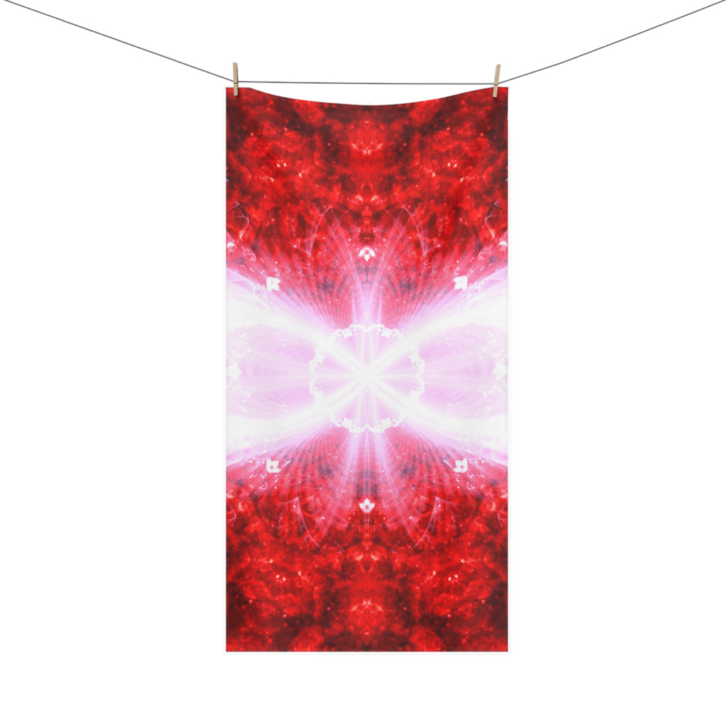 Katerina’s Battle Symphony Red Instead 2022 Desires Mink-Cotton Towel