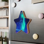 Lighted String Matanuska Dreams Wooden Ornaments