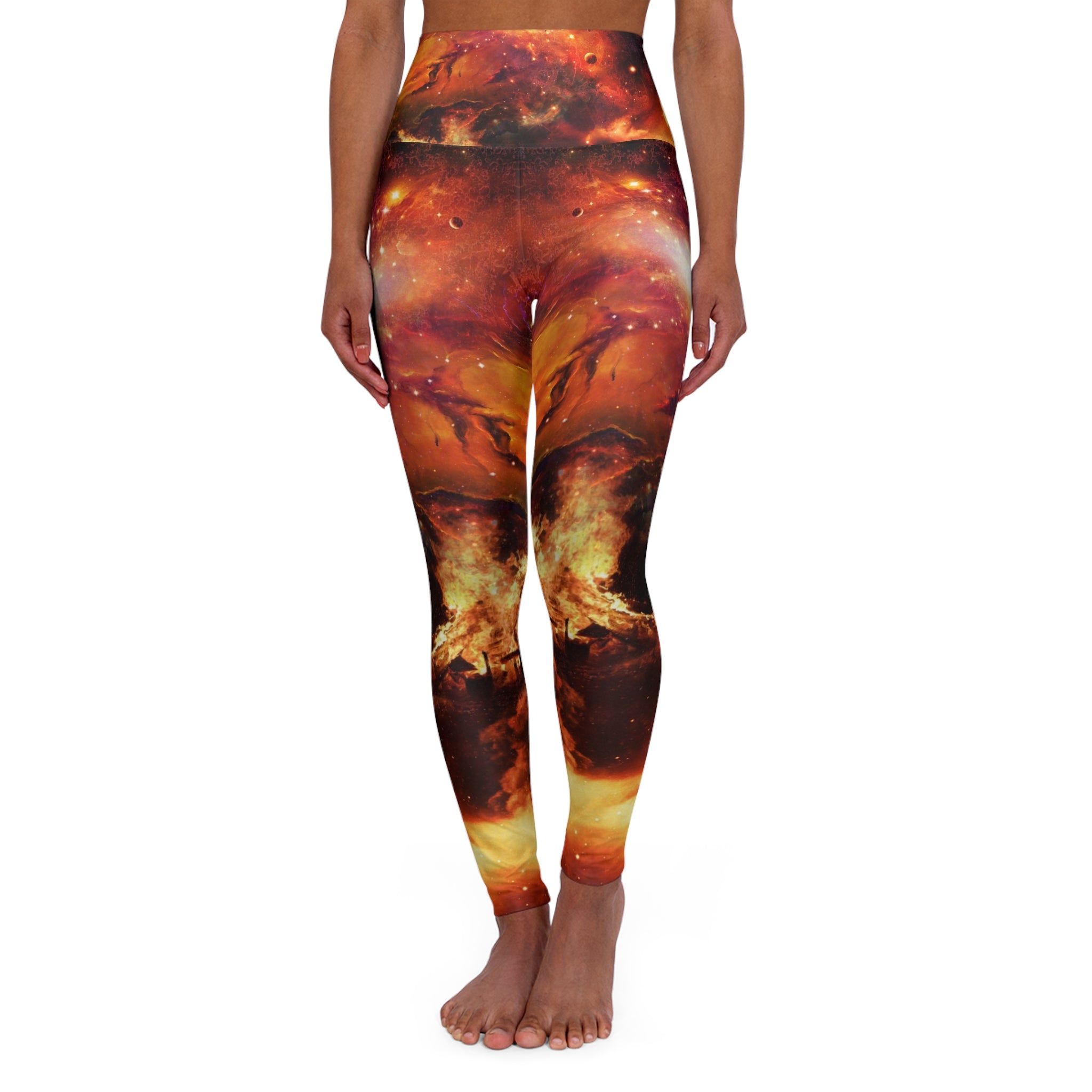 Samhain Night Dreams High Waisted Yoga Leggings