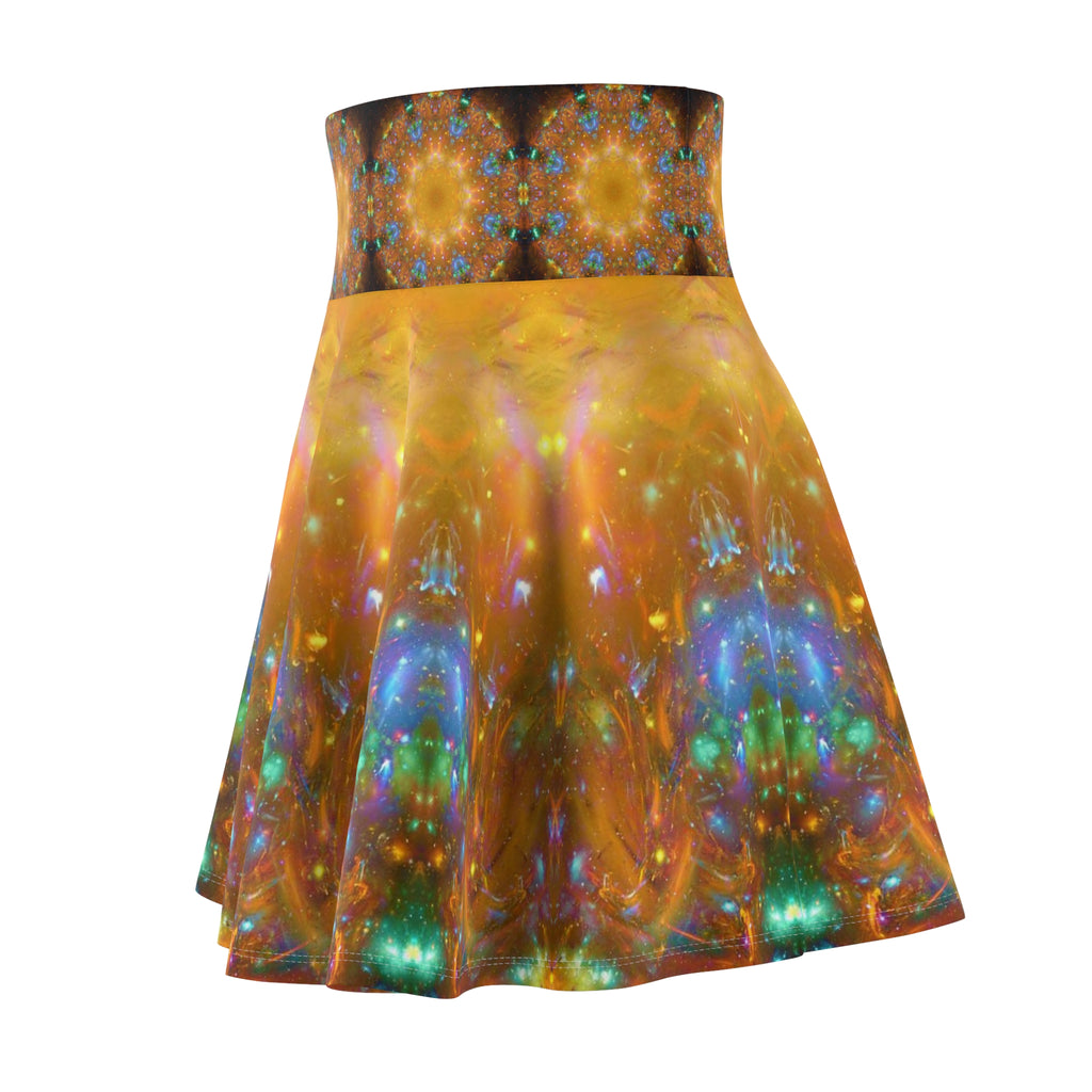 Amen Jin's Dreams of the Lake Desires Women's Skater Skirt