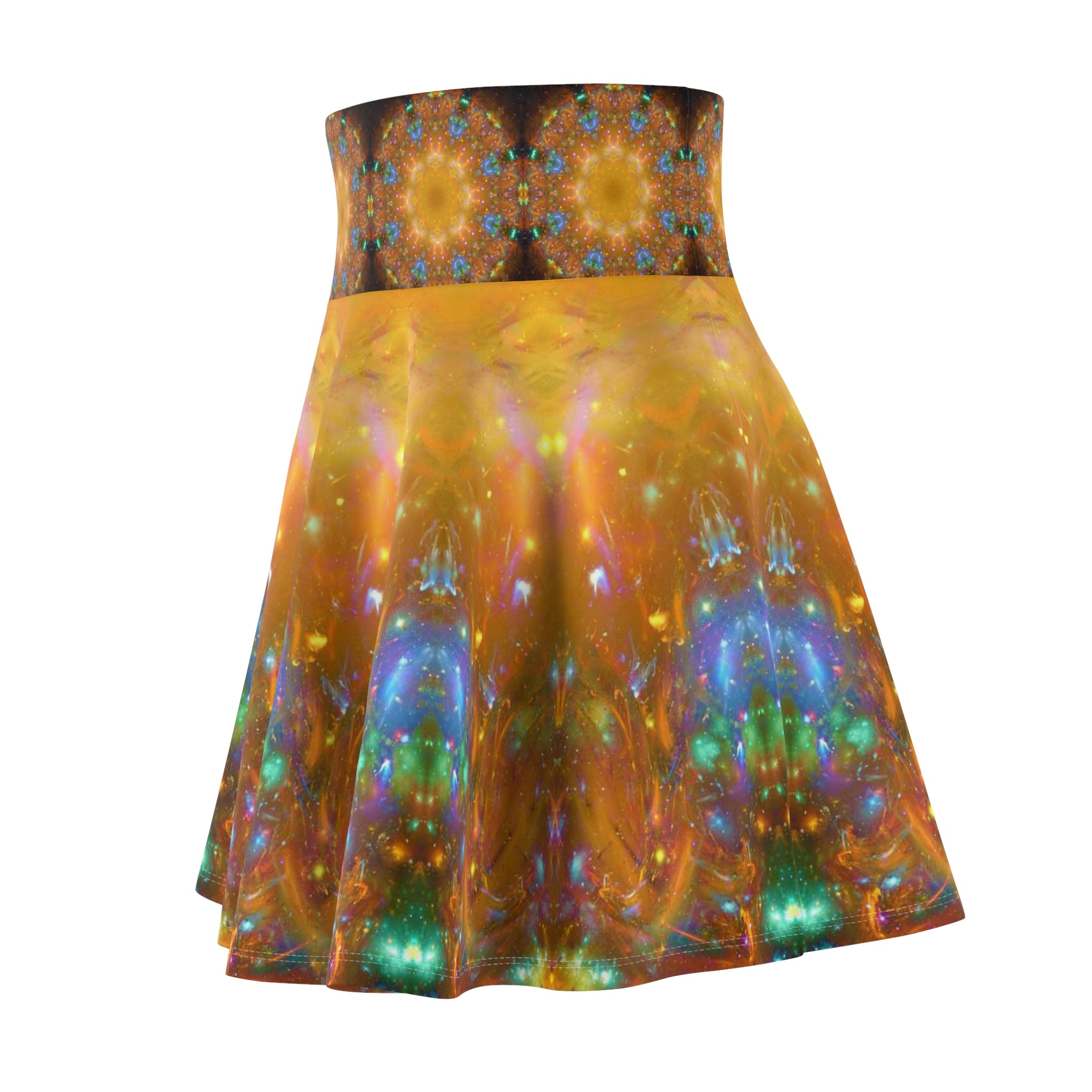 Amen Jin's Dreams of the Lake Desires Women's Skater Skirt