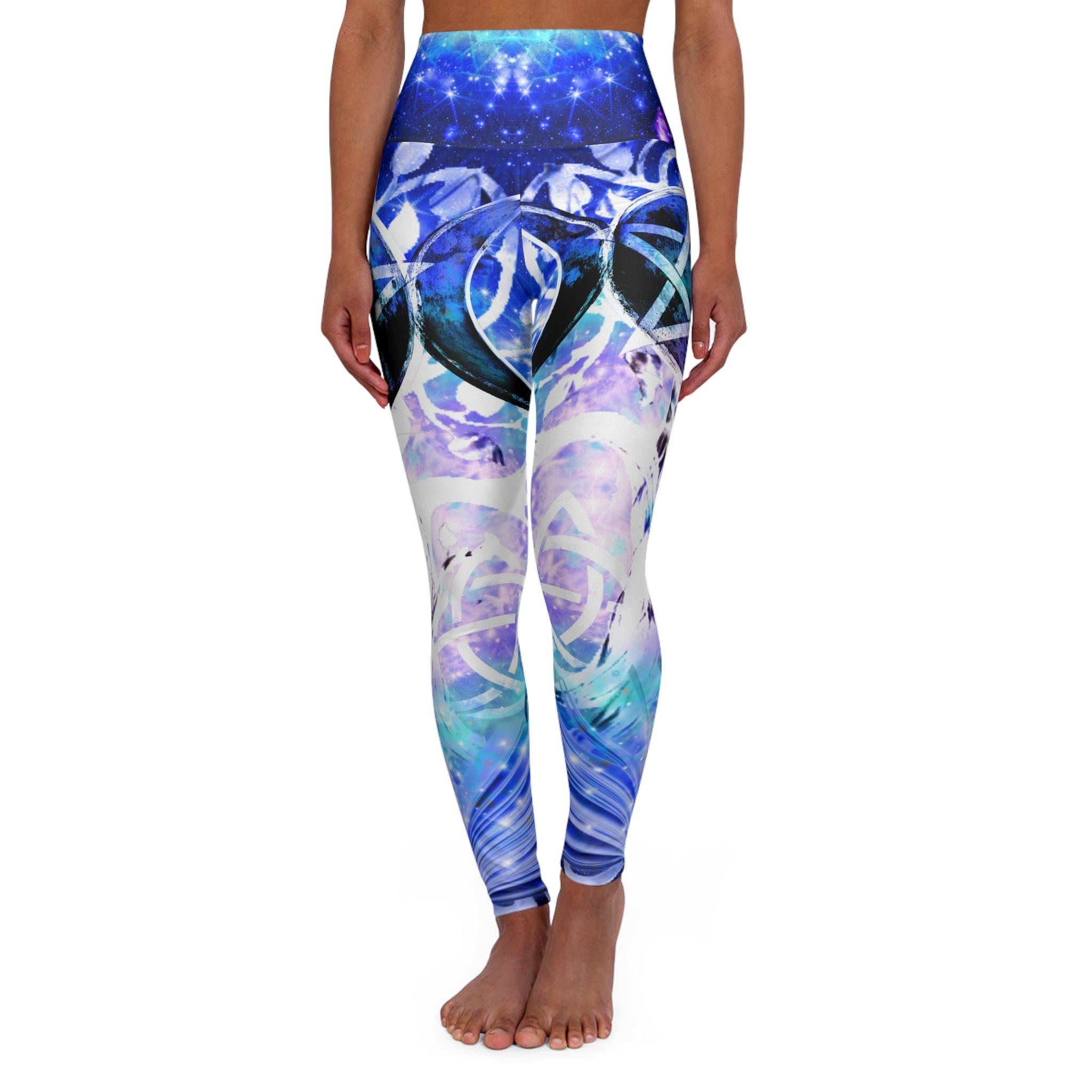 Amen Jin's Katerina's Eros and Psyche Celtic Meditations Yoga Leggings