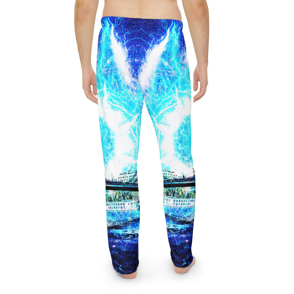 Katerina's Budapest Electric Dragon Fire Desires Men's Pajama Pants