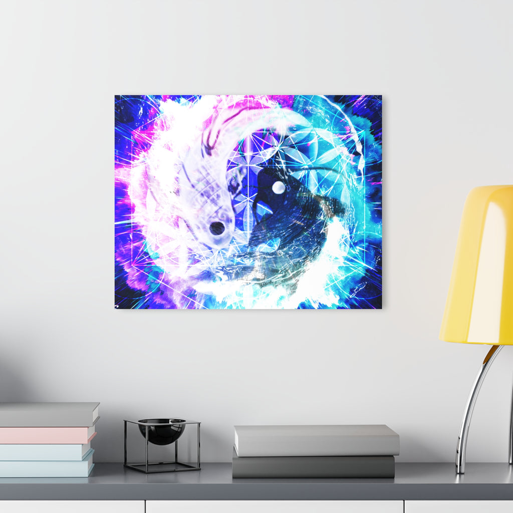 Creation's Desires Koi Meditations Acrylic Prints (French Cleat Hanging)