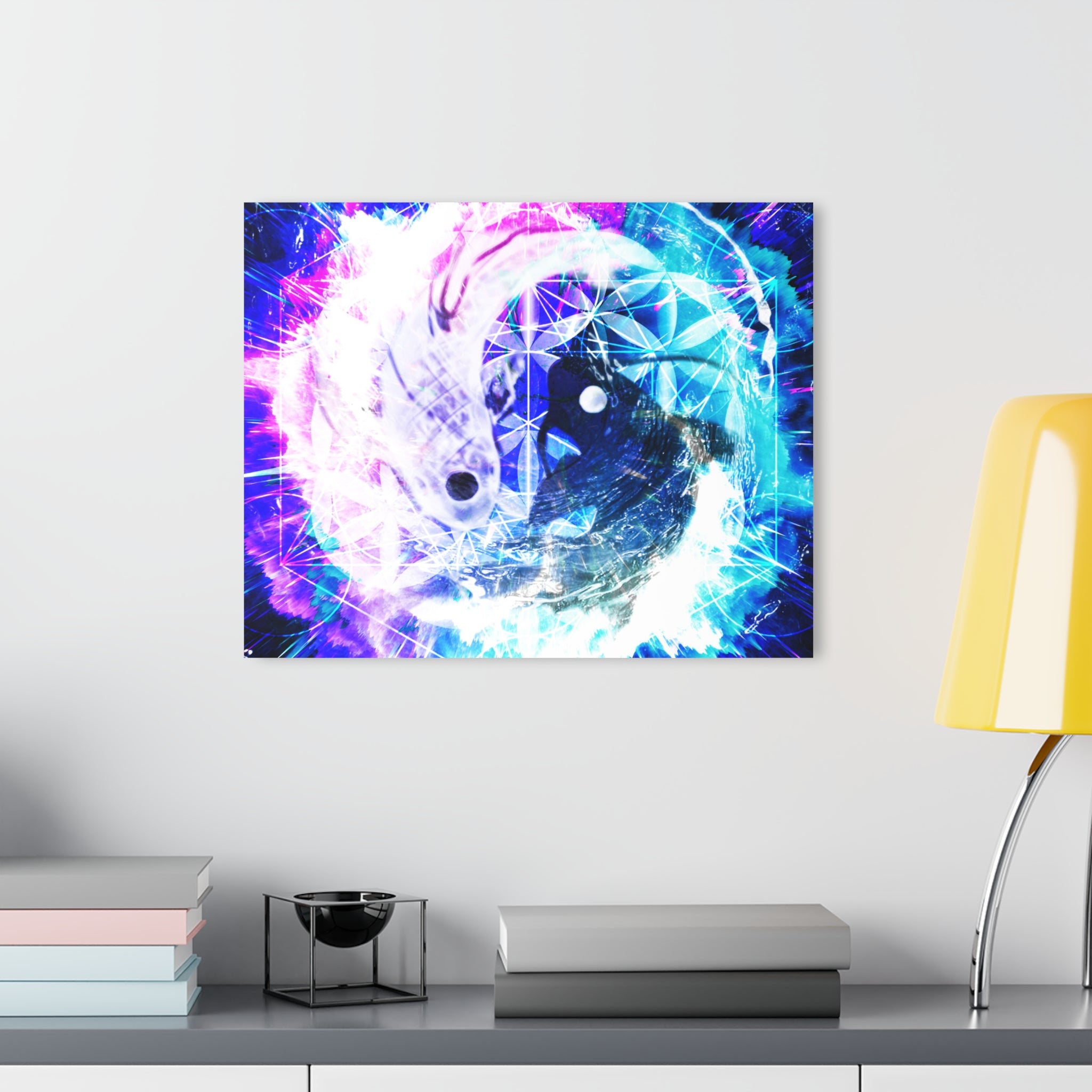 Creation's Desires Koi Meditations Acrylic Prints (French Cleat Hanging)