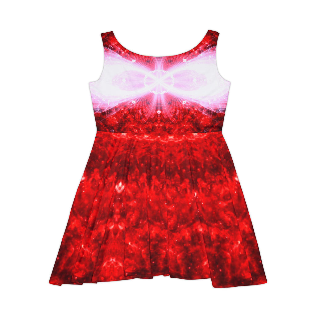 Katerina’s Battle Symphony Red Instead Desires 2022 Women's Skater Dress