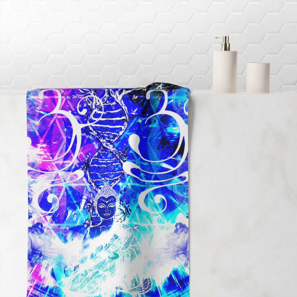 Creation's Buddha Meditations Mink-Cotton Towel