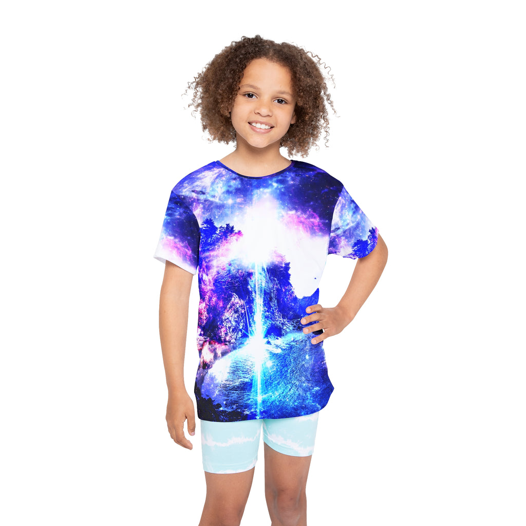 Iridescent Hideaway Cove Dreams Kids Sports Jersey